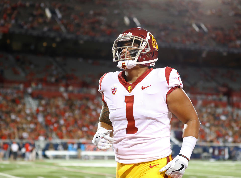 Ohio State coach Ryan Day confirms USC transfer Palaie Gaoteote at OSU