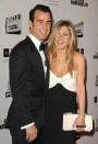 <b>Engaged: Jennifer Aniston and Justin Theroux</b><br> Brad's ex wasn't too far behind. The 43-year-old actress whose love life has made headlines for years is set to wed producer Justin Theroux.