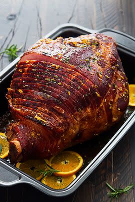 Rosemary Citrus Glazed Ham