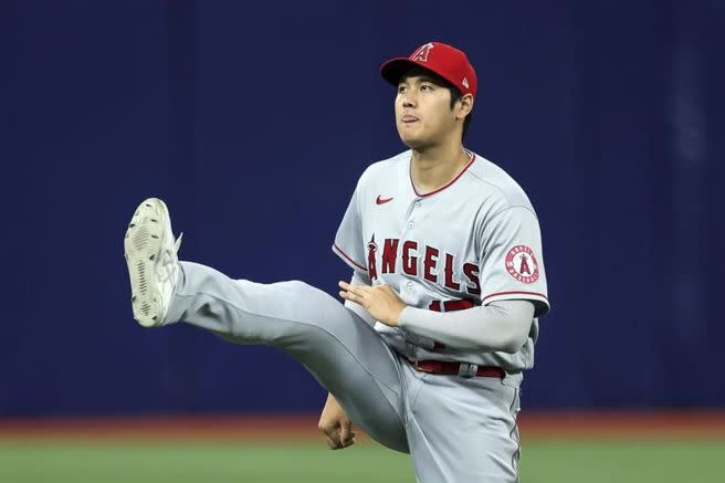 天使隊大谷翔平。（美聯社）