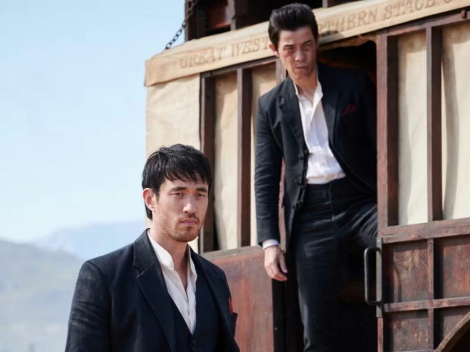 Andrew Koji and Jason Tobin in “Warrior” (Cinemax)