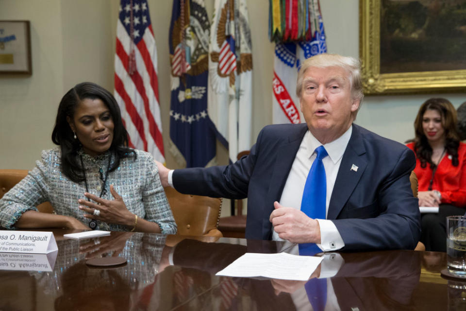 Omarosa Manigault: Trump adviser who resigned says she saw things in White House that made her 'very uncomfortable'