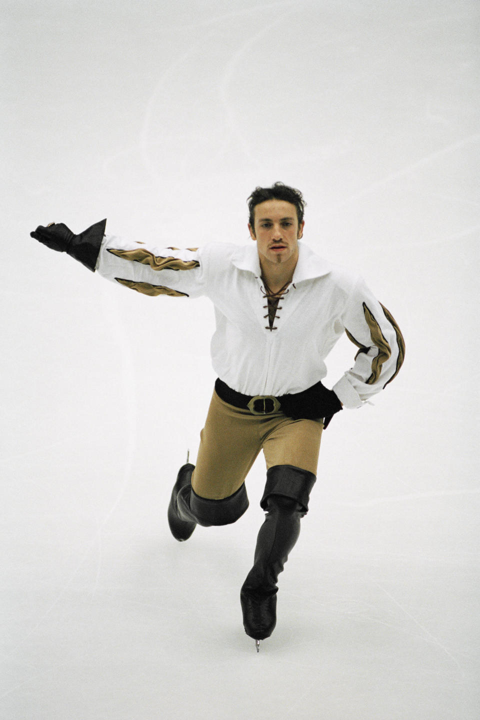 The French skater performs at the 1998 Winter Olympics&nbsp;in Nagano, Japan.