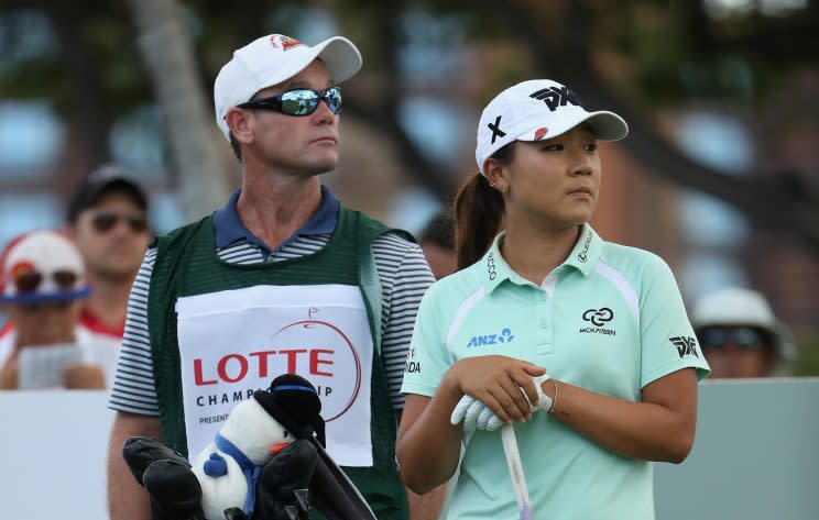 Lydia Ko is in the market for a new caddie. (Getty Images)