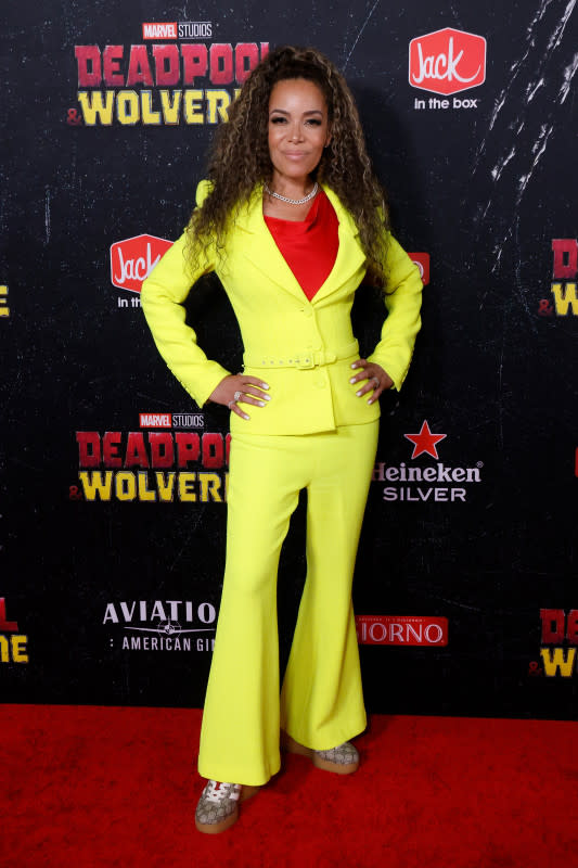 Sunny Hostin attends the world premiere of "Deadpool & Wolverine" at Lincoln Center on July 22, 2024, in New York City.<p>Taylor Hill/Getty Images</p>