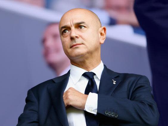 Levy received a £3m bonus for the completion of Tottenham's new stadium (Getty)