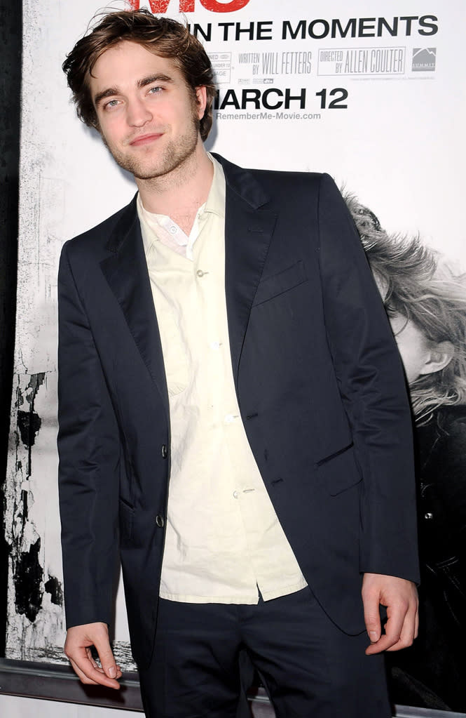 Remember Me NY Premiere 2010 Robert Pattinson