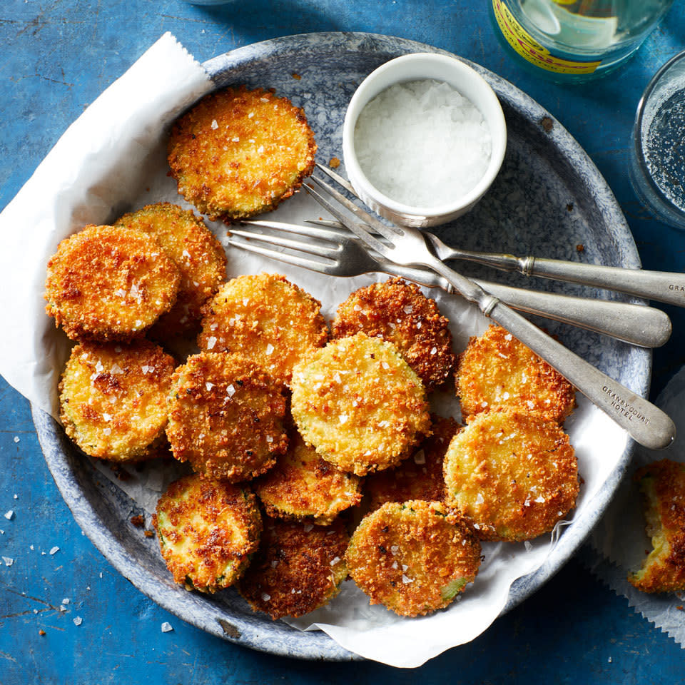 Pan-Fried Zucchini Chips