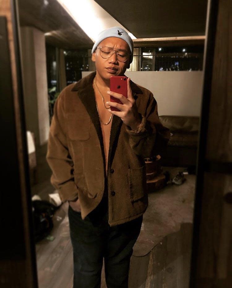 Jacob Batalon在生日貼出一張自拍照，身形的變化相當驚人。（截自Jacob Batalon IG）