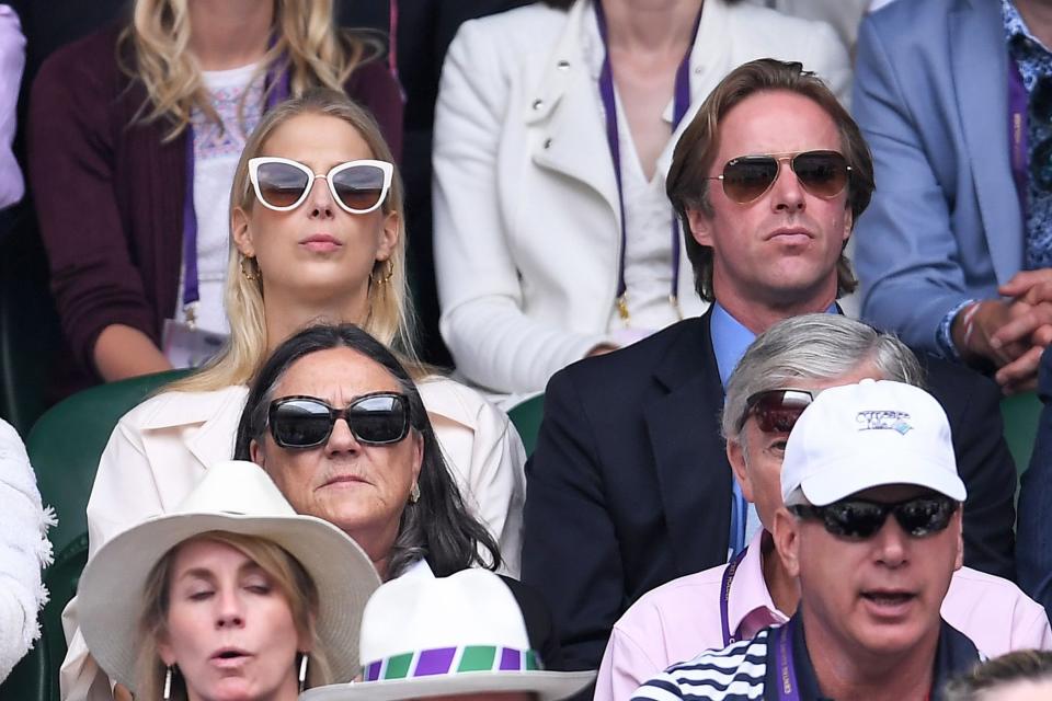 looking like the most stylish newlyweds in town on day eight.