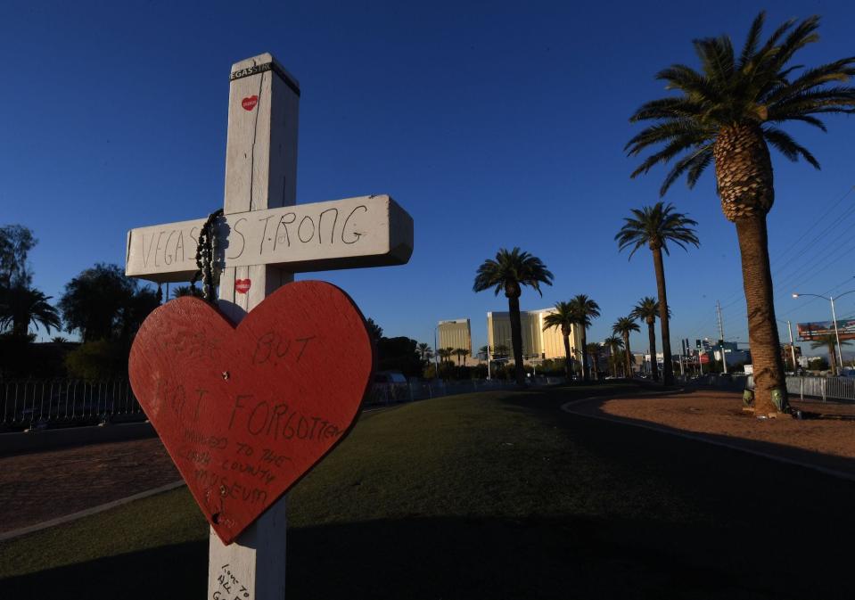 las vegas shooting memorial