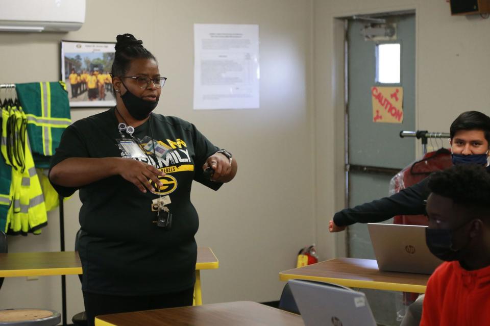 Savannah-Chatham County Public Schools Teacher of the Year finalist Gina Smith, Groves High School.