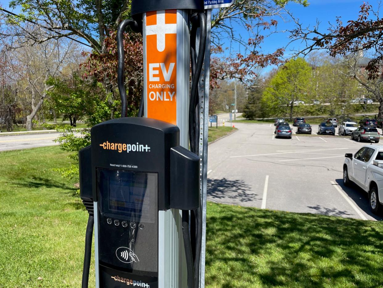 Portsmouth has two electric vehicle charging stations in the lower parking lot at City Hall on Junkins Avenue.