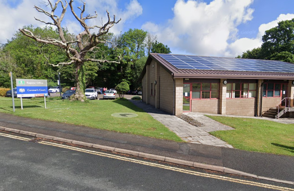 Inquests at Plymouth Coroner's Court ruled that the couple's deaths were not related. (Google Maps)