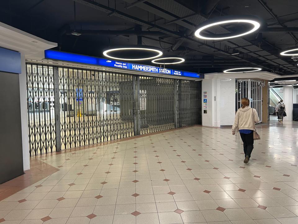 Hammersmith station (Gareth Richman / Evening Standard)