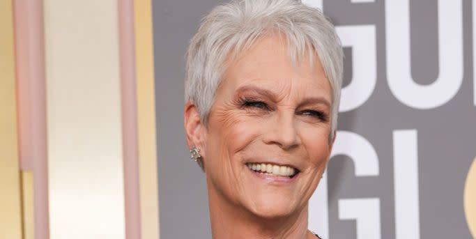 jamie lee curtis 80th annual golden globe awards arrivals