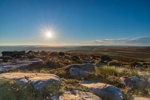 The Peak District near Hathersage - Credit: GETTY