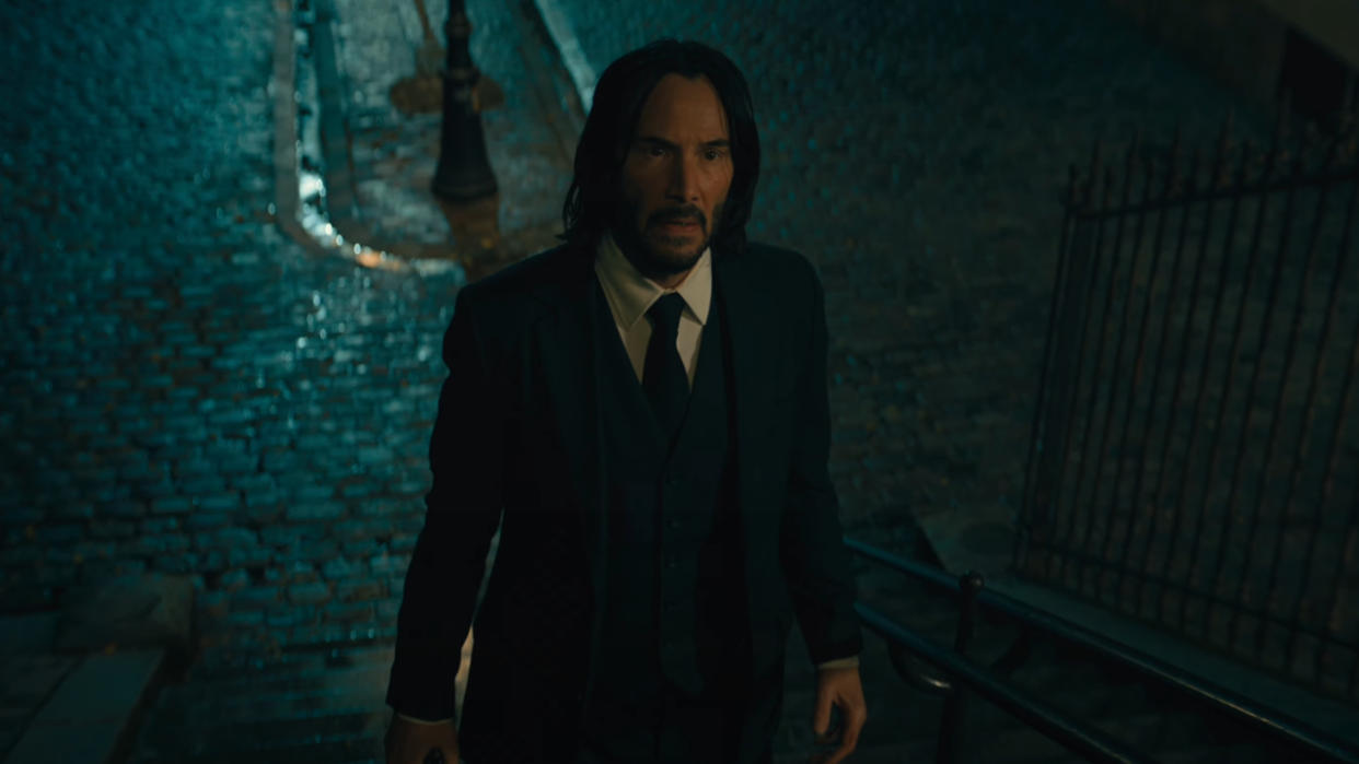  Keanu Reeves in John Wick: Chapter 4. 