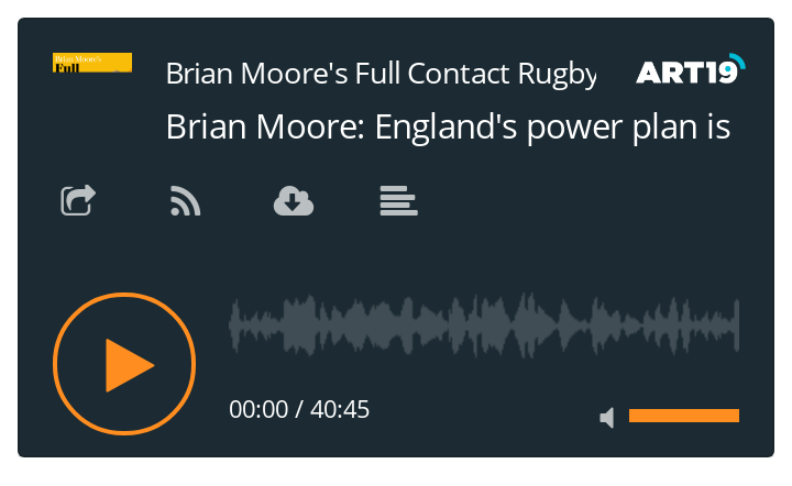 Brian Moore's Full Contact Rugby podcast - 30/11/20