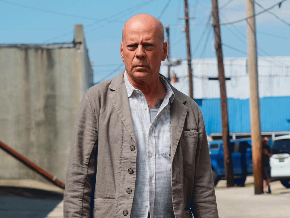 Bruce Willis in his final film, Assassin (Sky).