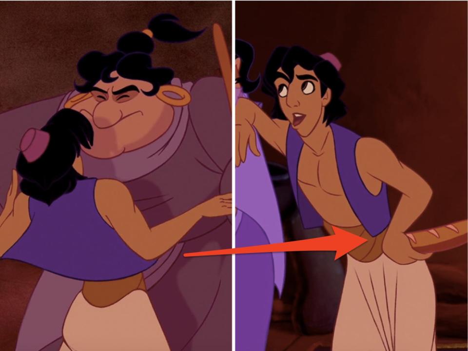 details you missed in aladdin 1