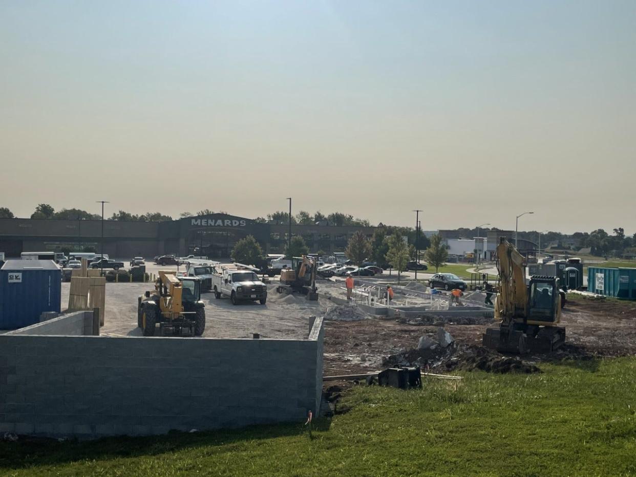 Work is underway on the future site of a Taco Bell on North Eastgate Avenue in Springfield.