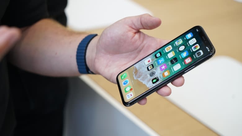 Apple stock rebounds after news of possible iPhone X supply cuts