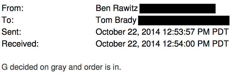 tom brady emails