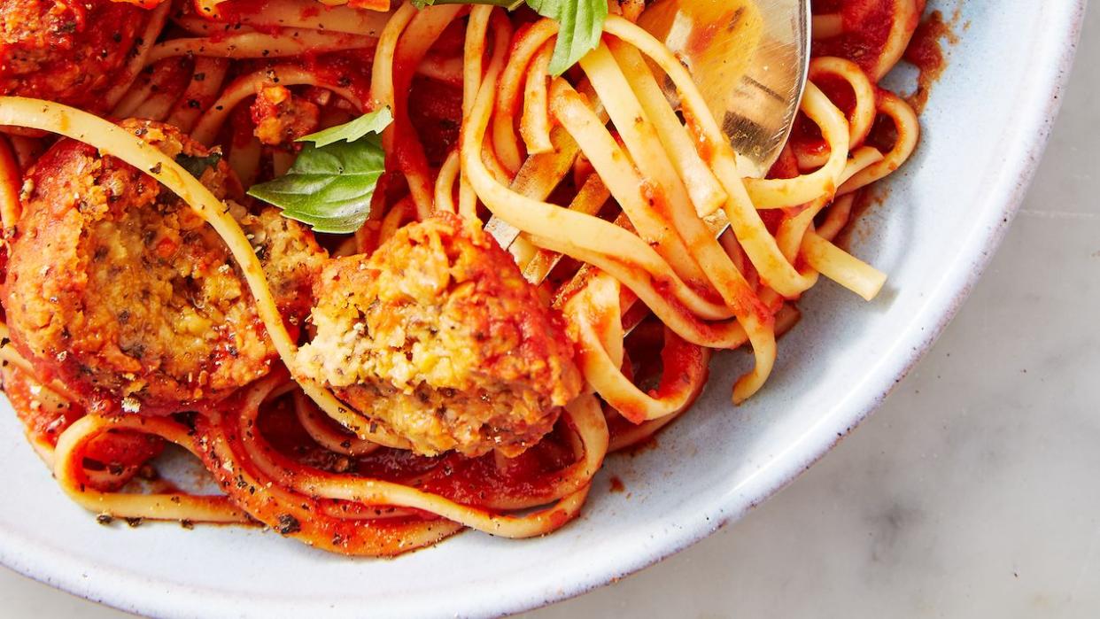 vegan meatballs