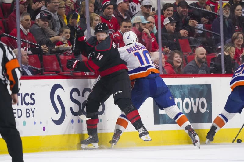 NHL: New York Islanders at Carolina Hurricanes