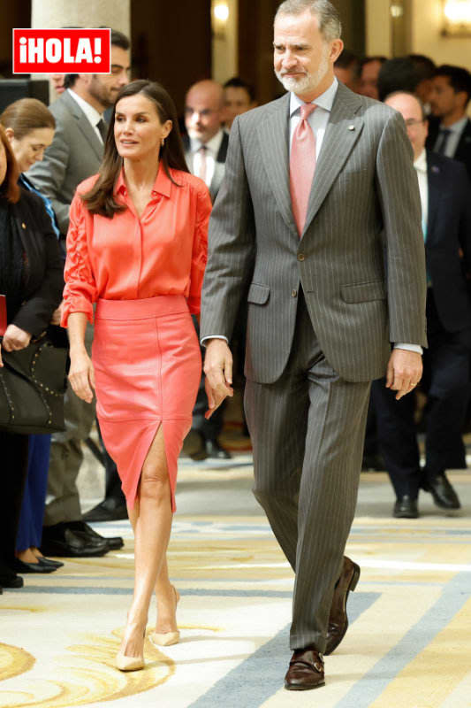 Reyes Felipe y Letizia