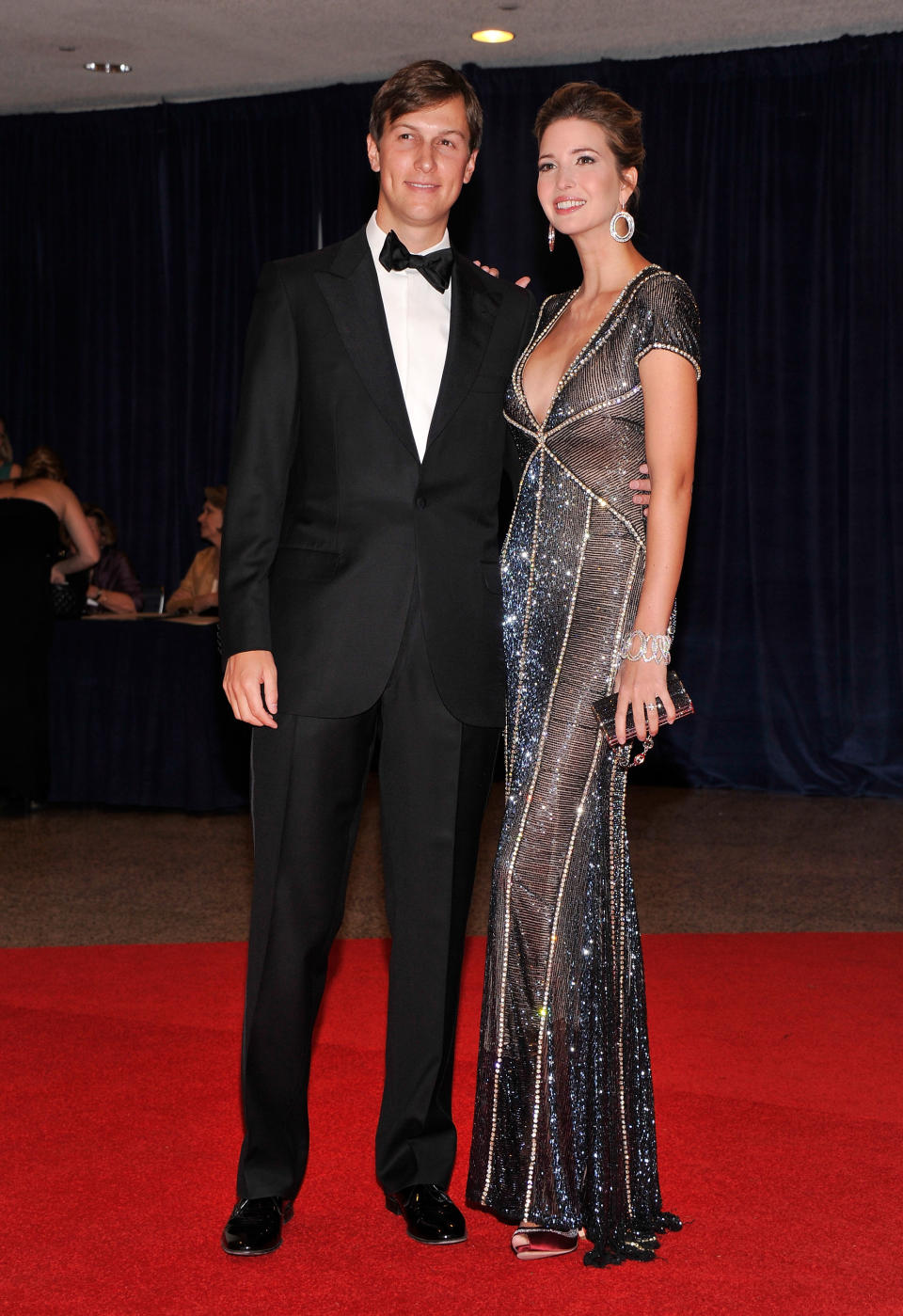 WASHINGTON, DC - APRIL 28: Ivanka Trump and Jared Kushner attend the 98th Annual White House Correspondents' Association Dinner at the Washington Hilton on April 28, 2012 in Washington, DC. (Photo by Stephen Lovekin/Getty Images)