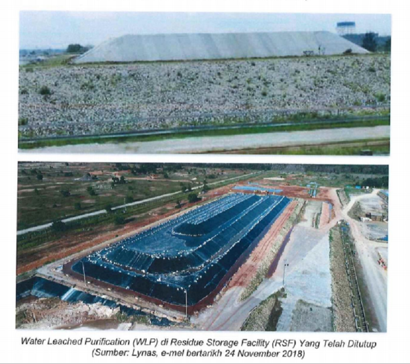 A photo by Lynas showing its temporary storage facility for the Water Leached Purification (WLP) waste produced at its Kuantan plant in Pahang. — Picture courtesy of Ministry of Energy, Science, Technology, Environment &amp; Climate Change