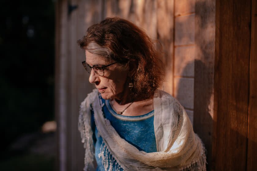 EUGENE, OR - August 16, 2022: Author Cai Emmons at her home in Eugene, Oregon. Emmons is set to release two new novels in September. (Todd Cooper / For The Times)