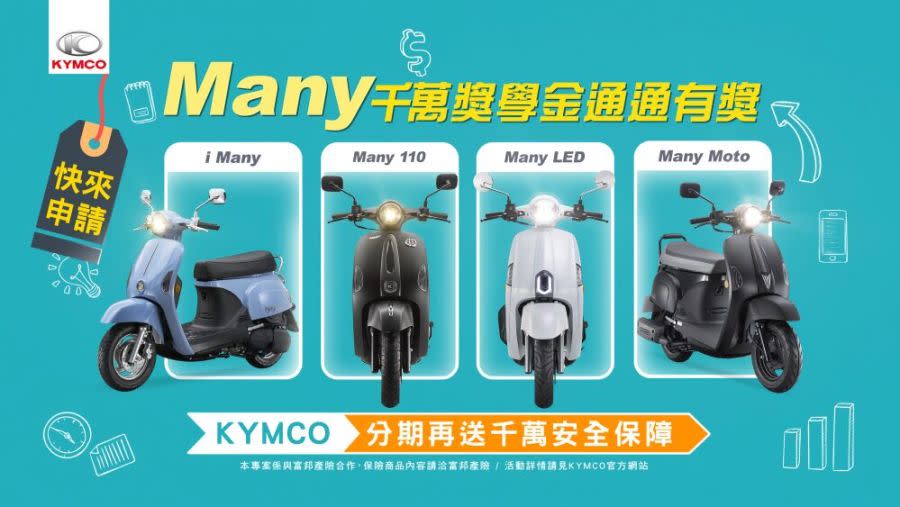 同學們有福啦 KYMCO大方送「千萬獎學金」！ 215