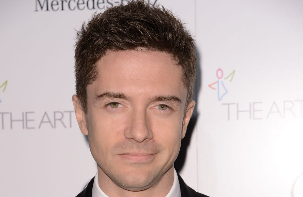 Topher Grace and Ashley Hinshaw expecting third child together credit:Bang Showbiz