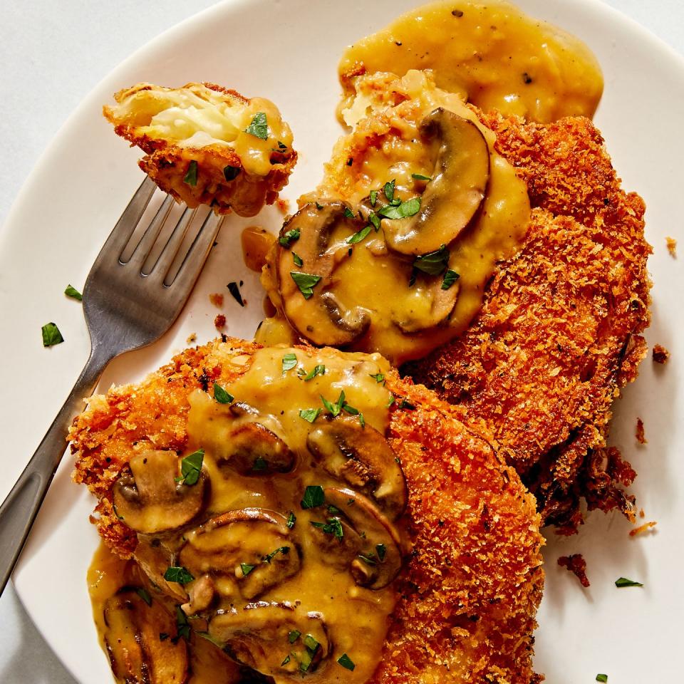 cabbage schnitzel