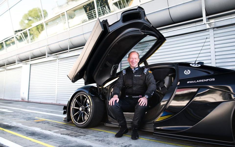 Mike Flewiit, McLaren boss, 