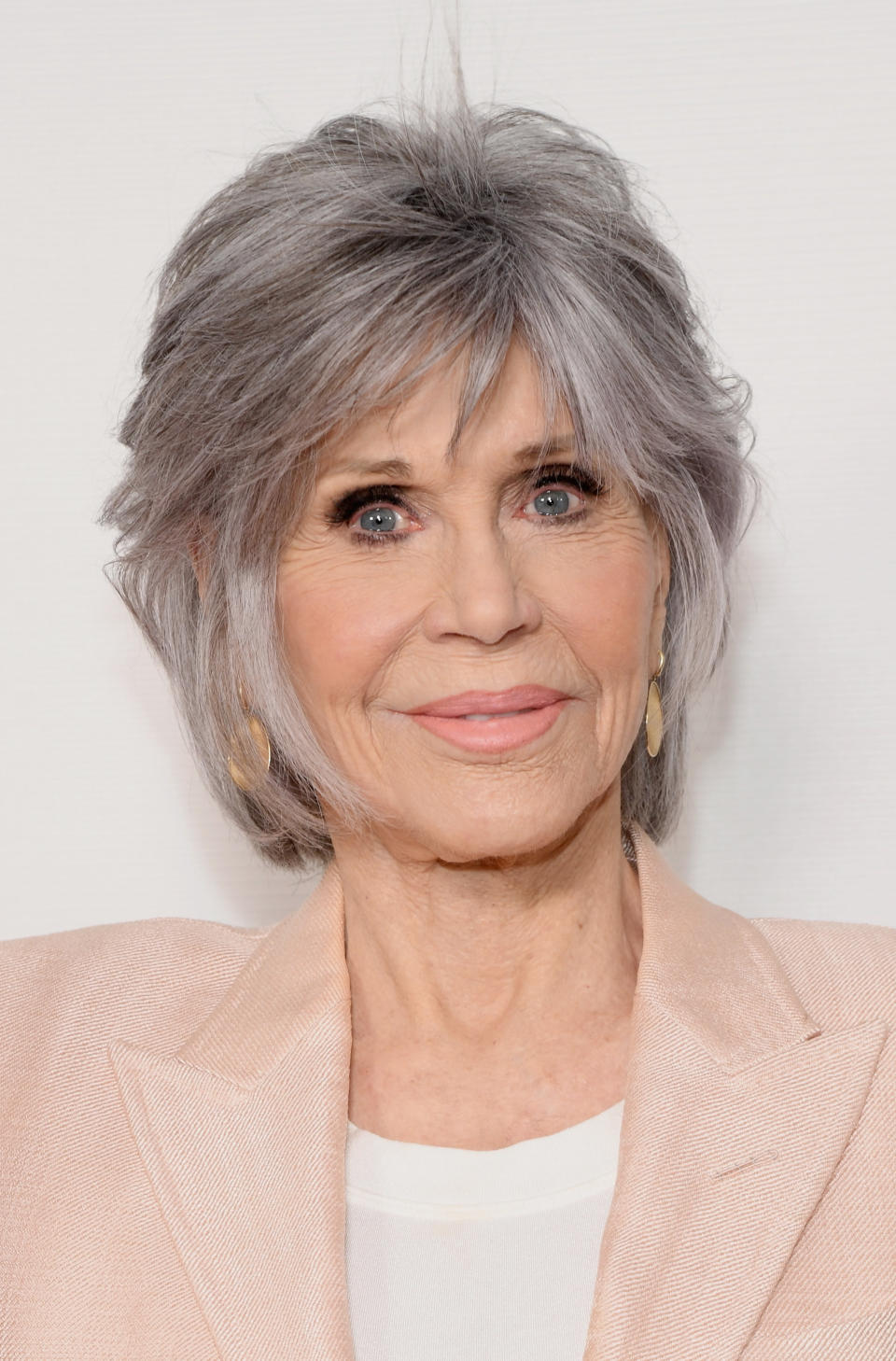 Jane Fonda smiling at a film screening