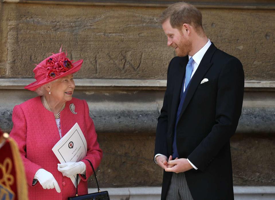 Queen Elizabeth, Prince Harry