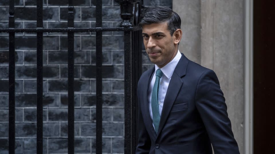 Rishi Sunak leaves Downing Street to attend Prime Minister's Questions in the House of Commons on March 8, 2023 in London, England. - Chris J Ratcliffe/Getty Images