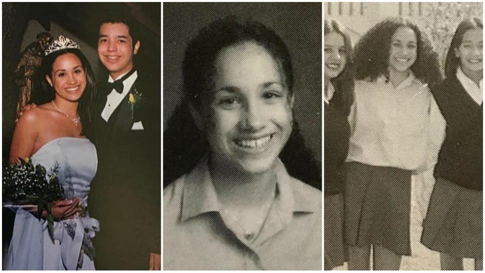 Meghan's prom queen pics unearthed