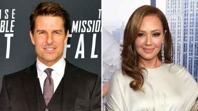 Celebrity Scientologists Tom Cruise and Leah Remini