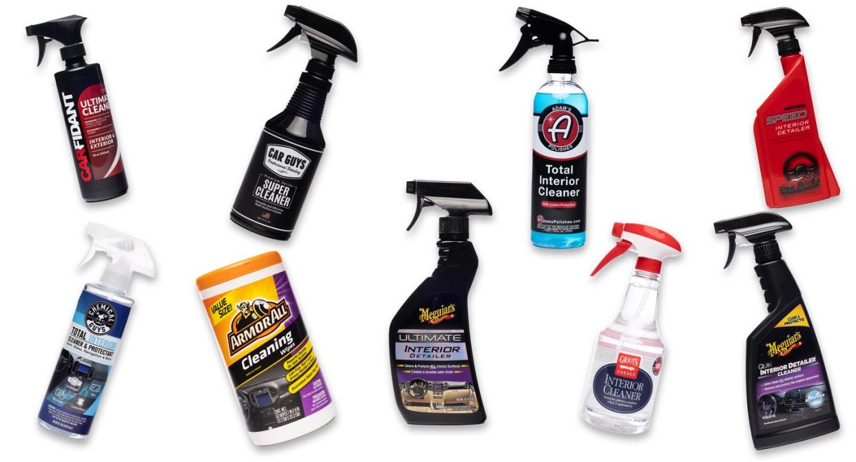 best car interior cleaners