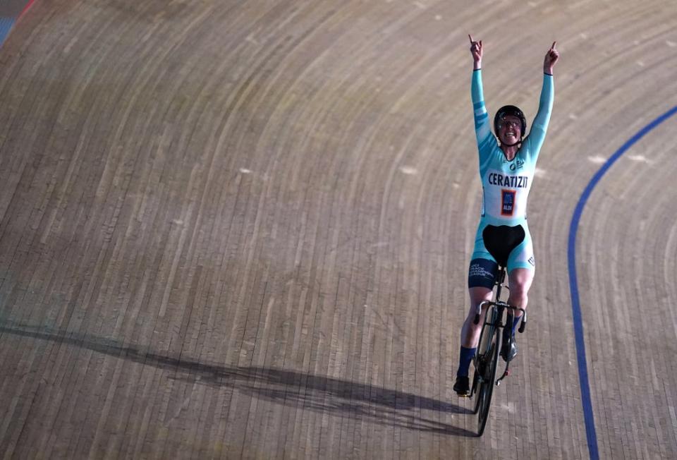 Katie Archibald won the women’s endurance title in the inaugural UCI Track Champions League (John Walton/PA) (PA Wire)