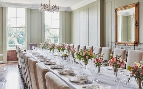 Thorpe Manor dining room