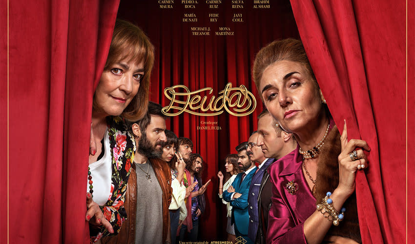 Carmen Maura, en el poster de la serie Deudas