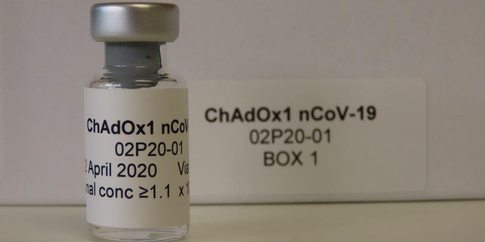 coronavirus vaccine vial oxford vaccine group