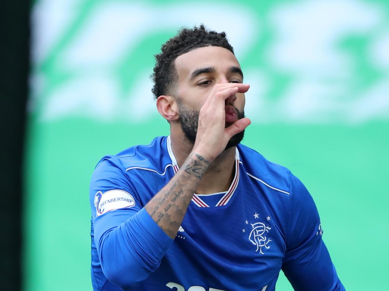 Goldson celebrates his second (Getty)