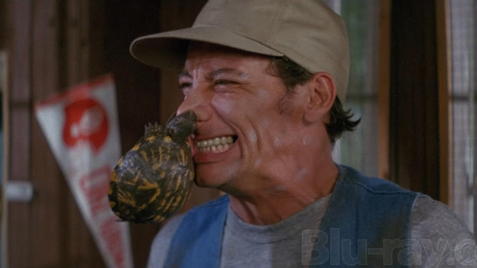 Jim Varney in Ernest Goes To Camp